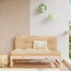 Divano Centrale, Sofà da Esterno 120x80 cm in Legno Massello di Pino Vidaxl