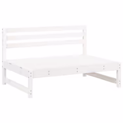 Divano Centrale 120x80 cm in Legno Massello di Pino Biancocod mxl 121158 - Vista aggiuntiva 3