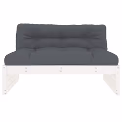 Divano Centrale 120x80 cm in Legno Massello di Pino Biancocod mxl 121034