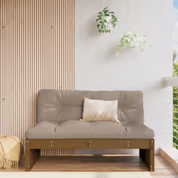 Divano Centrale 120x80 cm in Legno Massello di Pino Mielecod mxl 73230
