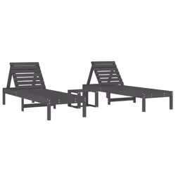 VidaXL 3157681, Salone, Legno di pino, Grigio, 70 kg, 380 mm, 400 mm