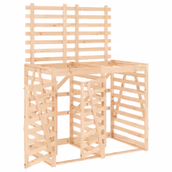 Copribidone Doppio in Legno Massello di Pinocod mxl 126678 - Vista aggiuntiva 2