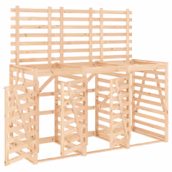 Copribidone Triplo in Legno Massello di Pinocod mxl 126948 - Vista aggiuntiva 2