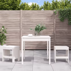 Questo set da bistrò da giardino in legno vi offrirà momenti piacevoli e confortevoli in compagnia della vostra famiglia e am ...