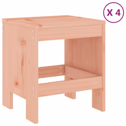 vidaXL Set da Pranzo per Giardino 5 pz in Legno Massello di Douglas - Vista aggiuntiva 3