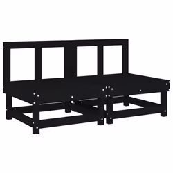 VidaXL 825405, Nero, Legno, 110 kg, Adulti e bambini