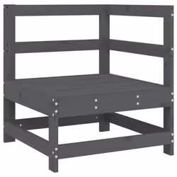 VidaXL 825473, Grigio, Legno, 110 kg, Adulti e bambini, 620 mm, 620 mm