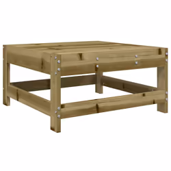 Poggiapiedi da Giardino in Legno Impregnato di Pinocod mxl 108582 - Vista aggiuntiva 2