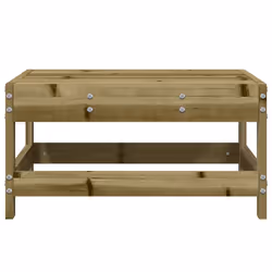Poggiapiedi da Giardino in Legno Impregnato di Pinocod mxl 108582 - Vista aggiuntiva 3