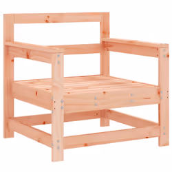 vidaXL Sedie da Giardino 2 pz in Legno Massello di Douglas - Vista aggiuntiva 3