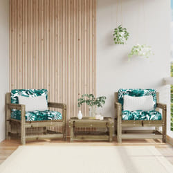 Sedie da Giardino 2 pz in Legno di Pino Impregnato Vidaxl 83803