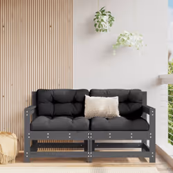 Questi divani angolari da giardino in legno, che si distinguono per il design a doghe, saranno un ottimo complemento al vostr ...