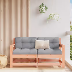 Questi divani angolari da giardino in legno, che si distinguono per il design a doghe, saranno un ottimo complemento al vostr ...