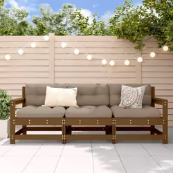 Questo set di mobili da giardino in legno con il design a doghe sarà un ottimo complemento al vostro giardino, patio, o terra ...