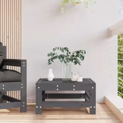 Questo poggiapiedi da giardino in legno, che si distingue per il design a doghe, sarà un ottimo complemento al vostro giardin ...