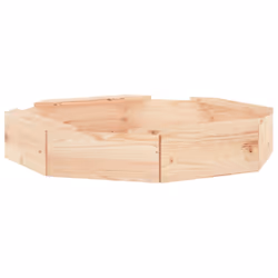 Sabbiera con Sedute Ottagonale in Legno Massello di Pinocod mxl 132737 - Vista aggiuntiva 2