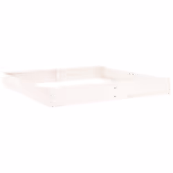 Sabbiera con Sedute Bianca Quadrata in Legno Massello di Pinocod mxl 84871 - Vista aggiuntiva 2