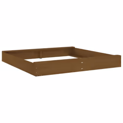 Sabbiera con Sedute Miele Quadrata in Legno Massello di Pinocod mxl 132747 - Vista aggiuntiva 2