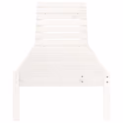 VidaXL 825068 sedia da esterno Terrazzo Legno di pino Bianco - Vista aggiuntiva 4