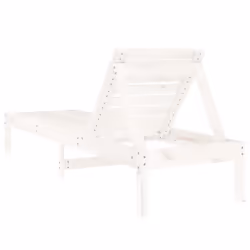 VidaXL 825068 sedia da esterno Terrazzo Legno di pino Bianco - Vista aggiuntiva 6