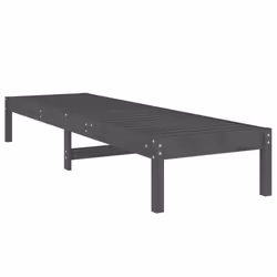 VidaXL 825070 sedia da esterno Salone Legno di pino Grigio - Vista aggiuntiva 8