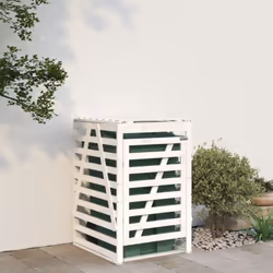 Questo copribidone in legno consente di non vedere il bidone della spazzatura in giardino e crea un ambiente bello e pulito. ...