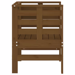VidaXL 825131 sedia da esterno Terrazzo Legno di pino Marrone - Vista aggiuntiva 6