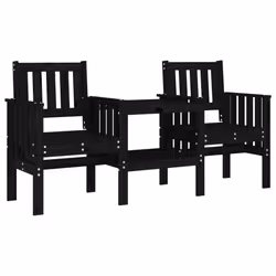 VidaXL 825153, Nero, Legno, 110 kg, Adulti e bambini, 1750 mm, 550 mm