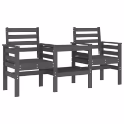VidaXL 825158, Grigio, Legno, 110 kg, Adulti e bambini, 1750 mm, 550 mm