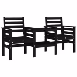 VidaXL 825160, Nero, Legno, 110 kg, Adulti e bambini, 1750 mm, 550 mm
