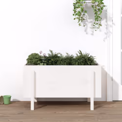 Questa fioriera rialzata da giardino in legno è un'ottima scelta per gli appassionati del fai da te che desiderano arredare o ...