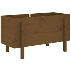 Vidaxl - Fioriera Rialzata da Giardino Ambra 101x50x57 cm Massello Pino
