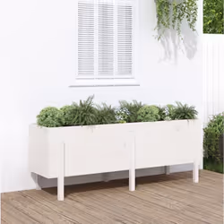 Questa fioriera rialzata da giardino in legno è un'ottima scelta per gli appassionati del fai da te che desiderano arredare o ...