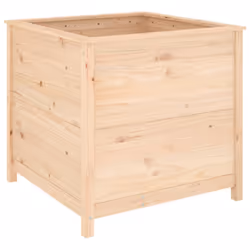 Fioriera da Giardino 82,5x82,5x78 cm in Legno Massello di Pinocod mxl 104740 - Vista aggiuntiva 2