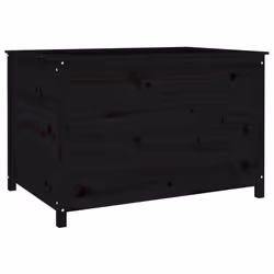 Fioriera Rialzata Giardino Nera 119,5x82,5x78 cm Massello Pinocod mxl 74500 - Vista aggiuntiva 2