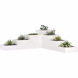 Questa fioriera da giardino in legno è la scelta ideale per coltivare una varietà di fiori o di piante. Legno massello di pin ...