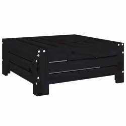 Copertura per Base Ombrellone Nera in Legno Massello di Pinocod mxl 86360 - Vista aggiuntiva 2