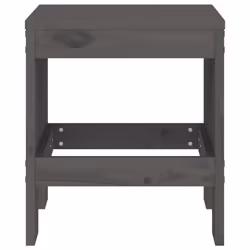 VidaXL 825340 sedia da esterno Terrazzo Legno di pino Grigio - Vista aggiuntiva 4