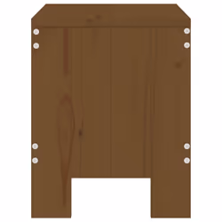 VidaXL 825341 sedia da esterno Terrazzo Legno di pino Marrone - Vista aggiuntiva 5