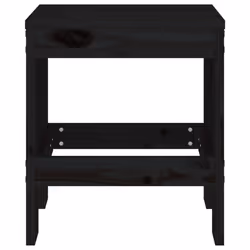VidaXL 825342 sedia da esterno Terrazzo Legno di pino Nero - Vista aggiuntiva 4