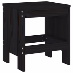 VidaXL 825342 sedia da esterno Terrazzo Legno di pino Nero - Vista aggiuntiva 6