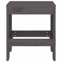 VidaXL 825347 sedia da esterno Terrazzo Legno di pino Grigio - Vista aggiuntiva 4