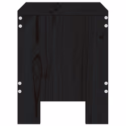 VidaXL 825349 sedia da esterno Terrazzo Legno di pino Nero - Vista aggiuntiva 5