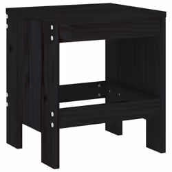 VidaXL 825349 sedia da esterno Terrazzo Legno di pino Nero - Vista aggiuntiva 6