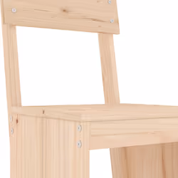 VidaXL 825359 sedia da esterno Terrazzo Legno di pino - Vista aggiuntiva 7