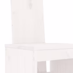 VidaXL 825360 sedia da esterno Terrazzo Legno di pino Bianco - Vista aggiuntiva 7