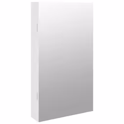 Armadio Portagioie a Specchio con Luci LED a Parete Biancocod mxl 118272 - Vista aggiuntiva 2