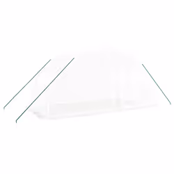 Serra con Telaio in Acciaio Bianco 8 m² 4x2x2 mcod mxl 127718 - Vista aggiuntiva 3
