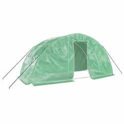 Serra con Telaio in Acciaio Verde 10 m² 5x2x2,3 mcod mxl 80326 - Vista aggiuntiva 2