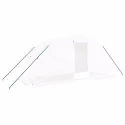 Serra con Telaio in Acciaio Bianco 10 m² 5x2x2,3 mcod mxl 79872 - Vista aggiuntiva 2